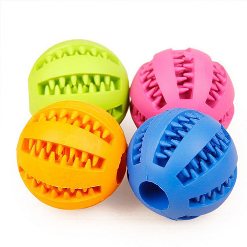 Soft Rubber Chew Ball Toy For Dogs