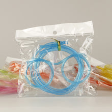 Plastic Straw Glasses - Flexible Drinking Tube