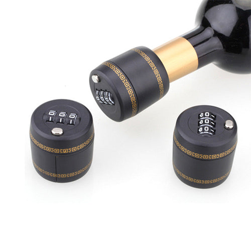 Red Wine Password Lock Lock Wine Stopper